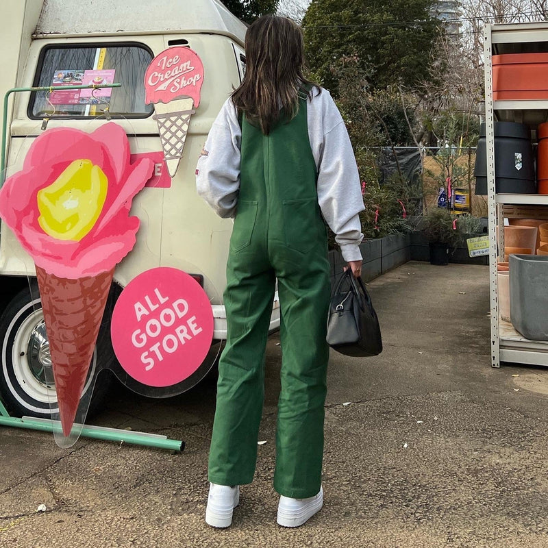 リバーシブルタイプ Icecream Parlor サロペット・バレッタセット