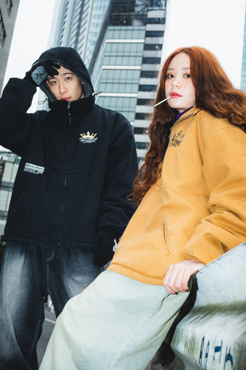 超特価SALE開催！ 9090 King Logo Hooded Work Jacket asakusa.sub.jp