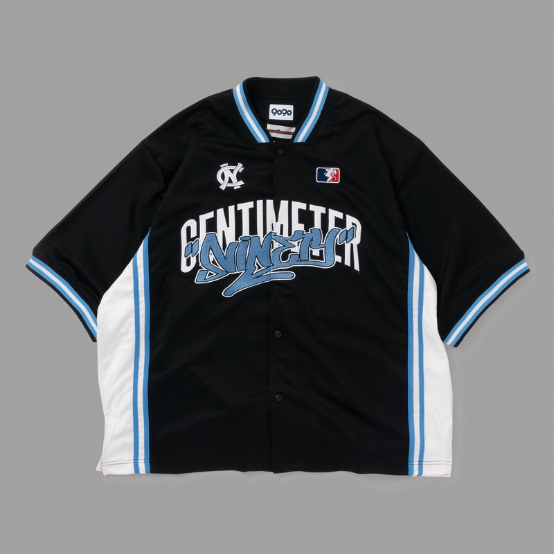 ポケットいっぱい 9090& centimeter Baseball Shirts(エメラルド