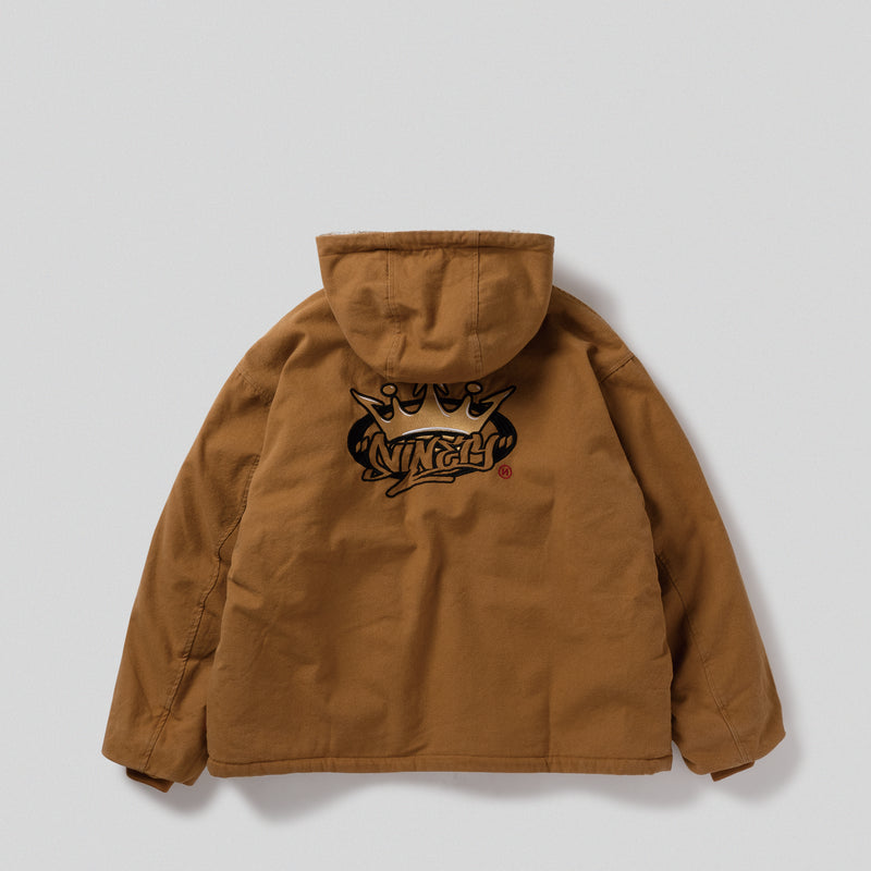 King Logo Hooded Work Jacket – YZ