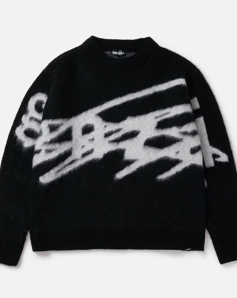 genzai Big Logo Knit/ビッグ ロゴ ニット-