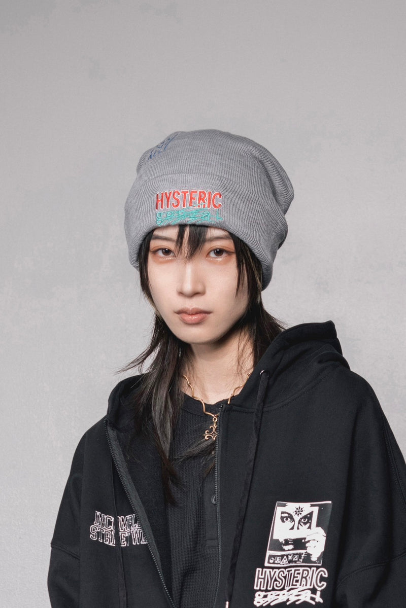 ストア HYSTERIC GLAMOUR genzai コラボ ニット ブラック M