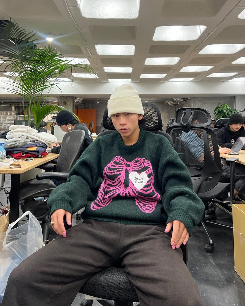 Students apathy bone knit 【送料無料】 8134円引き sandorobotics.com