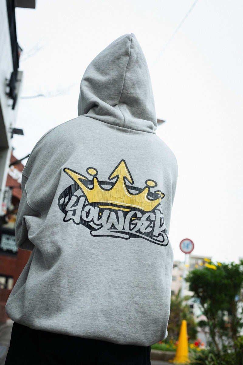 9090】King Logo Zip Hoodie & Sweat Pants いいスタイル 51.0