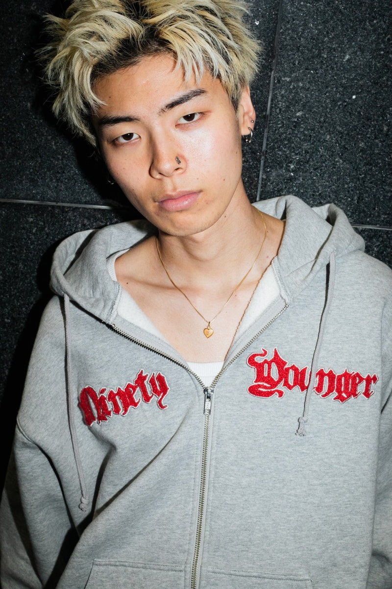 最旬トレンドパンツ younger 9090 song Hoodie Zip Chemical パーカー