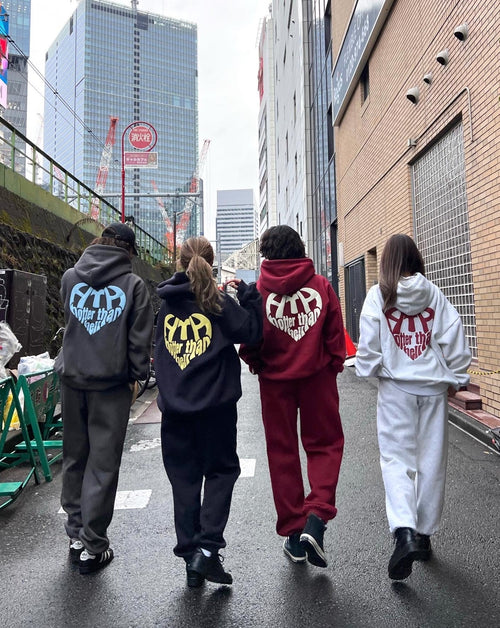 HTH Heart logo hoodie - パーカー