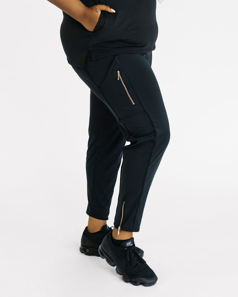 PerforMAX Women's Modern Fit Boot Cut Scrub Pants Size M Tall Navy