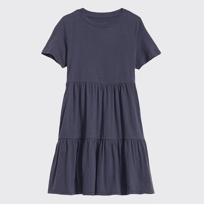 Twins_by_Black_Buttons_Tiered_T-Shirt_Dress_-_Blue