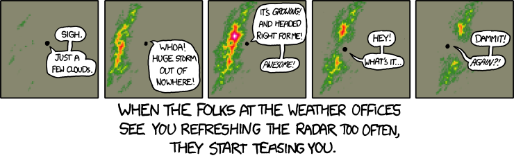 Weather XKCD comic