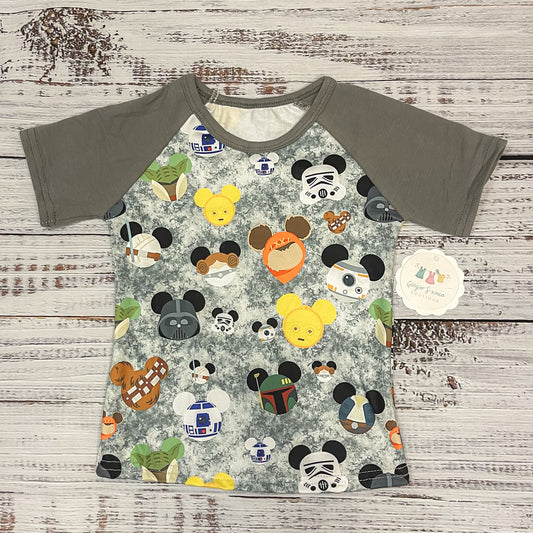 Enchanted Designer Inspired Print Boys Button-up shirt – Ginger's XOXO  Boutique