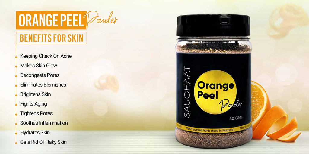 Benefits of Orange peel powder