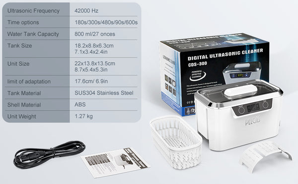 PELCAS CDS-300 Ultrasonic Cleaner