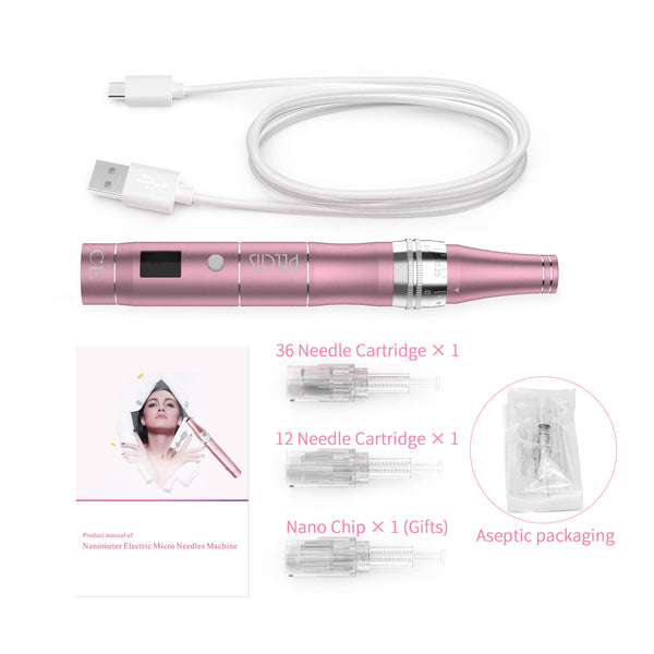 PELCAS Electric Microneedling Pen with LED Display