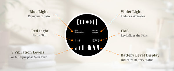 PELCAS EMS Facial Massager