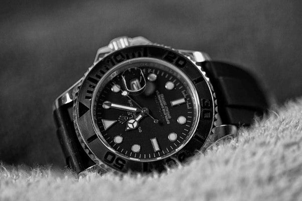 Black Dial Watch Chronograph