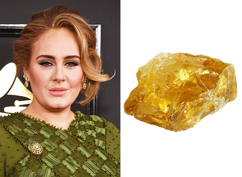 Adele' favorite crystal is citrine