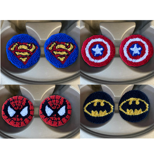 DC Comics Batman Symbol Cup Holder Coasters - 2 PC