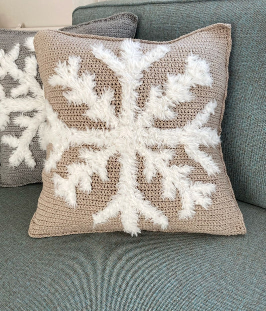 Christmas Granny Square Crochet Pillow Cover- Handmade Pillow Case –  Passion Jewelz Studio