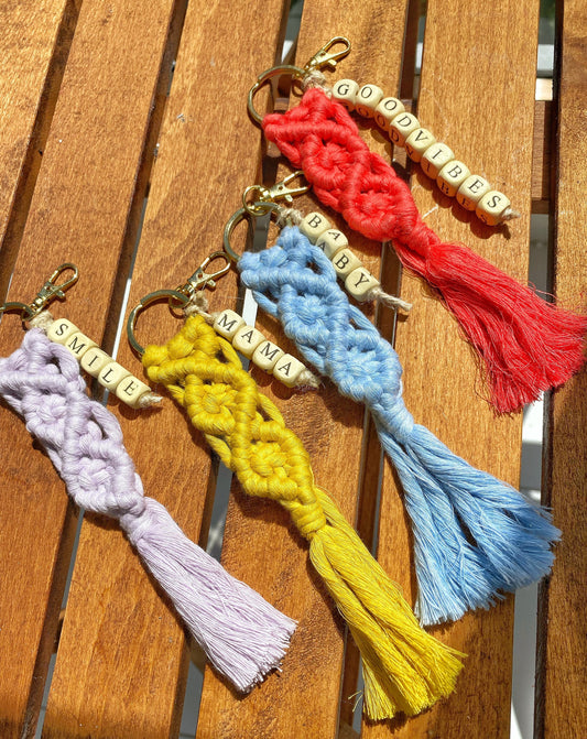 Handmade Macrame Keychain