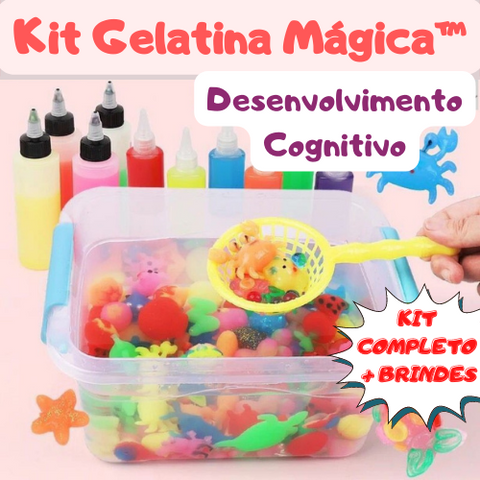 Kit Geleia Mágica Sensorial - Desenvolvimento Cognitivo