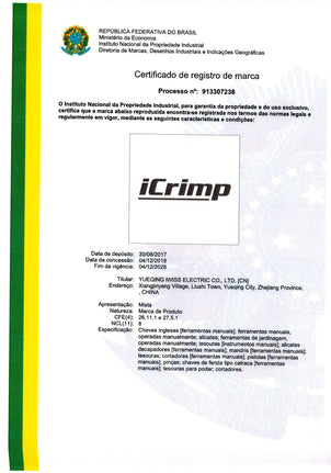 iCrimp Brand in Brazil