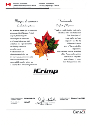 iCrimp Brand in Canada