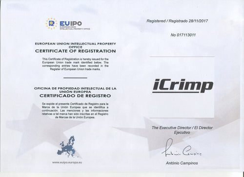 iCrimp Brand in Europe