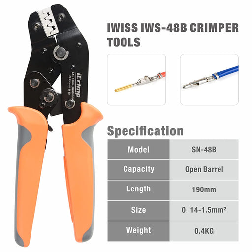 VEVOR Pneumatic Crimping Tool AM-10 Pneumatic Air Powered Wire Terminal  Crimping Machine Crimping Up to 16mm2 Pneumatic Crimper (AM-10 Crimper)