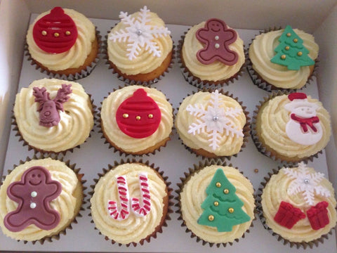 christmas cupcakes