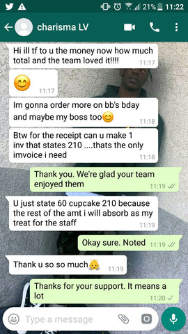 review happy customer