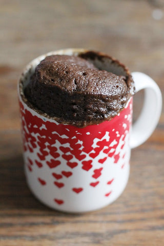 chocolate cake mug