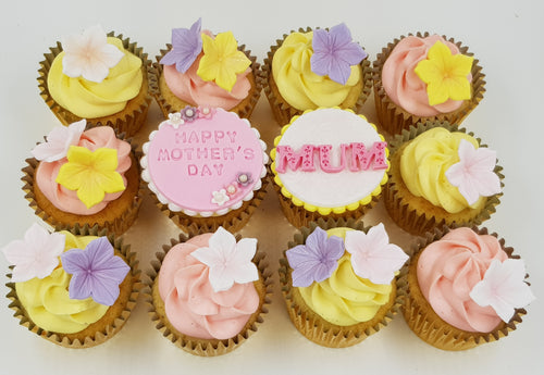 Mother's Day Cupcakes - Sweet Floral