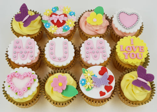 Mother's Day Cupcakes - I Love MUM