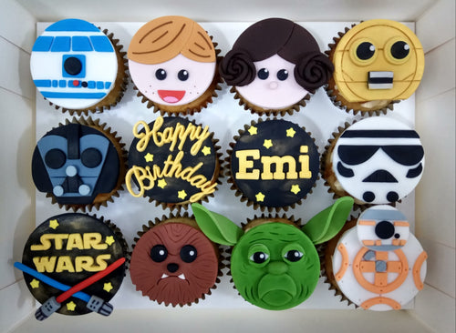 Starwars Cupcakes (Box of 12)