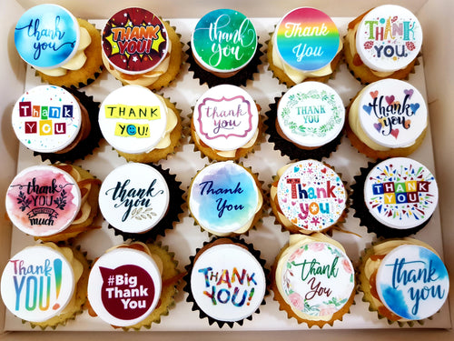 Edible Print Mini Cupcakes (Box of 20)