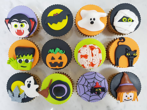 Halloween Cupcakes - Hell-O-Ween (Box of 12)