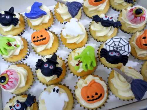 Halloween Mini Cupcakes - Mini Spooks (Box of 20)