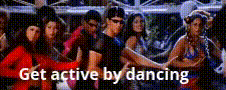Get active by dancing