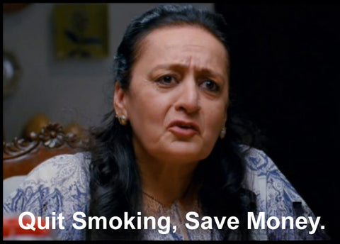 Quit Smoking, Save Money.