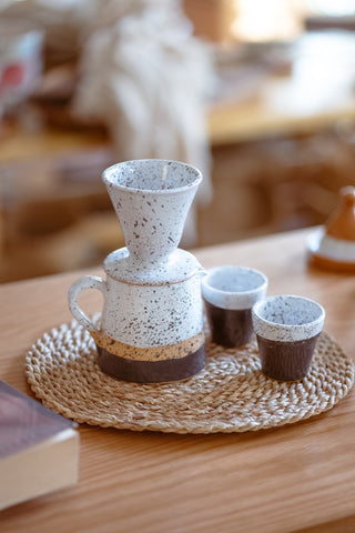 Handmade Ceramic Coffee Set