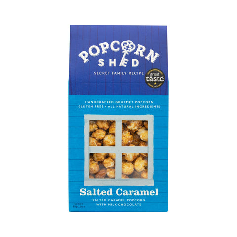 saltet karamel popcorn