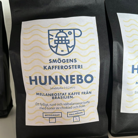 Hunnebo kaffe fra Smögens kafferisteri