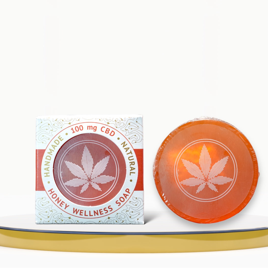 livraison commande acheter Cannaline Savon Artisanal Honey Wellness au CBD - 100mg