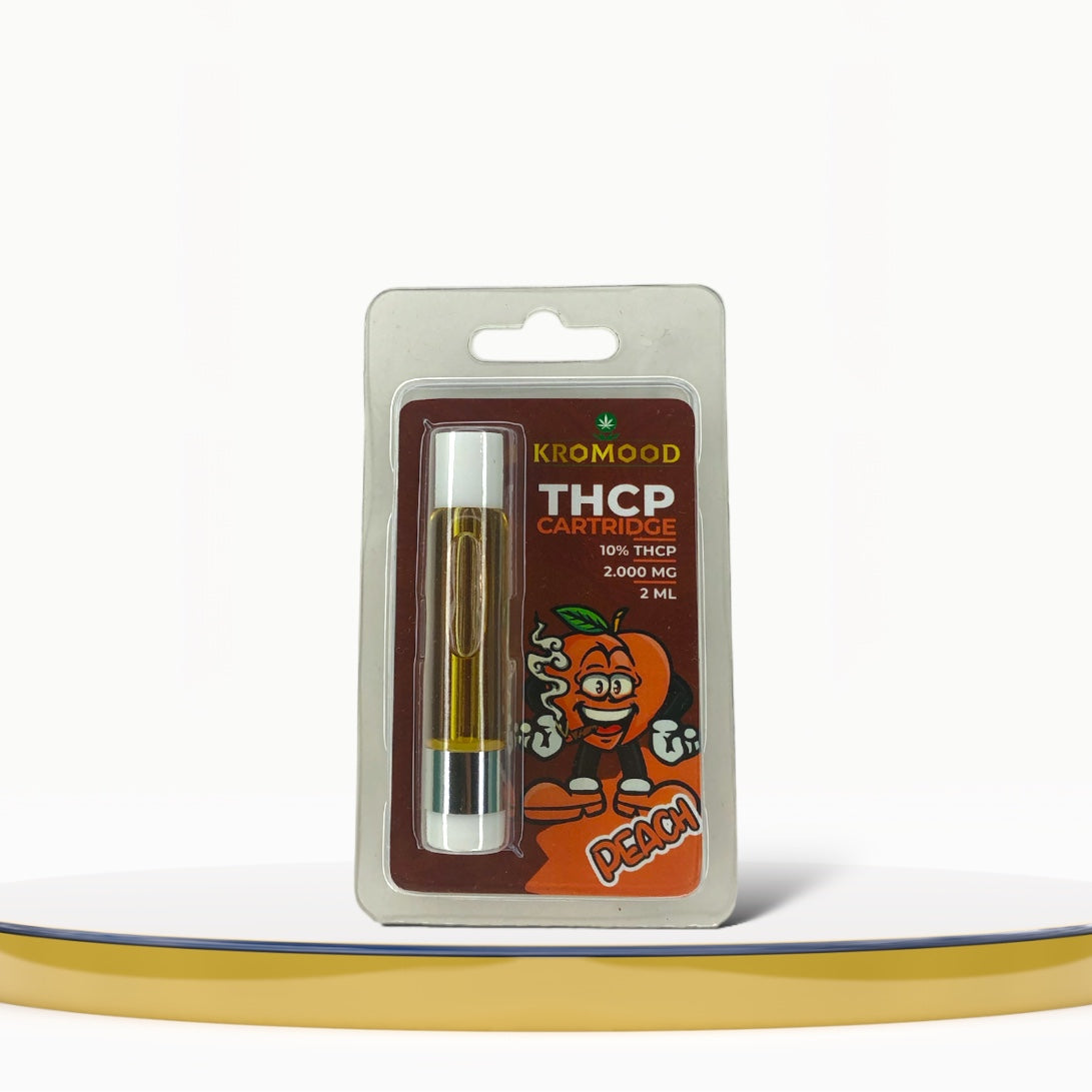 livraison commande acheter Cartouche Dab Pen THCP Peach par KroMood - 10% de THCP (2000MG) - 2ML - 1200 Bouffées