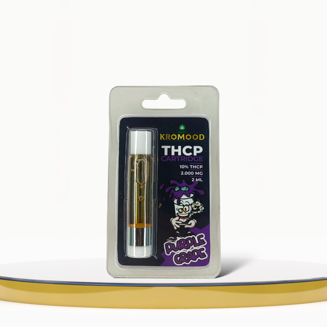 livraison commande acheter Cartouche Dab Pen THCP Purple Grape par KroMood - 10% de THCP (2000MG) - 2ML - 1200 Bouffées