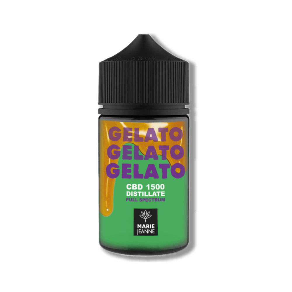 livraison commande acheter Marie-Jeanne - E-Liquide CBD - Gelato - CBD Fullspectrum Distillate - 1500mg - 50ml