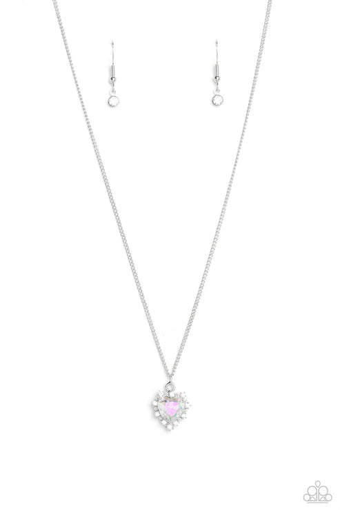 Be Still My Heart - Green Necklace - Paparazzi Accessories