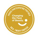 Changing the Face of Beauty Gold Sponsor Badge