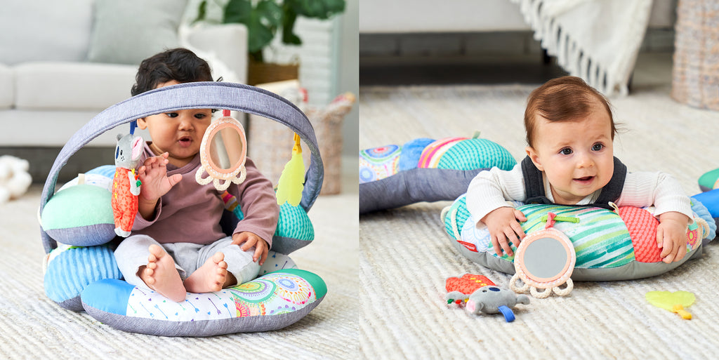 3-in-1 Tummy Time, Sit Support & Mini Gym