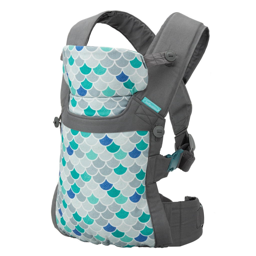 infantino baby carrier grey and green